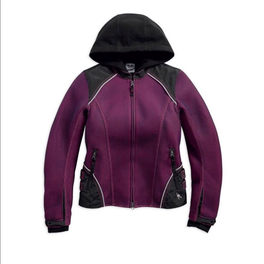 HD Womens Pink Label 3-in-1 Mesh Jacket